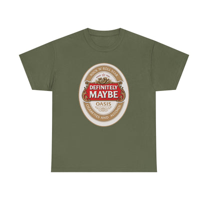 Definitely Maybe Oasis Style T-Shirt