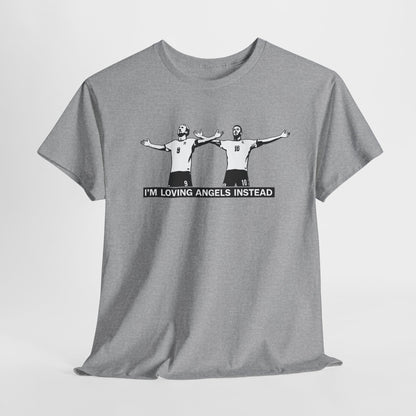 Harry Kane &  Jude Bellingham Tee – "I’m Loving Angels Instead" Graphic T-Shirt