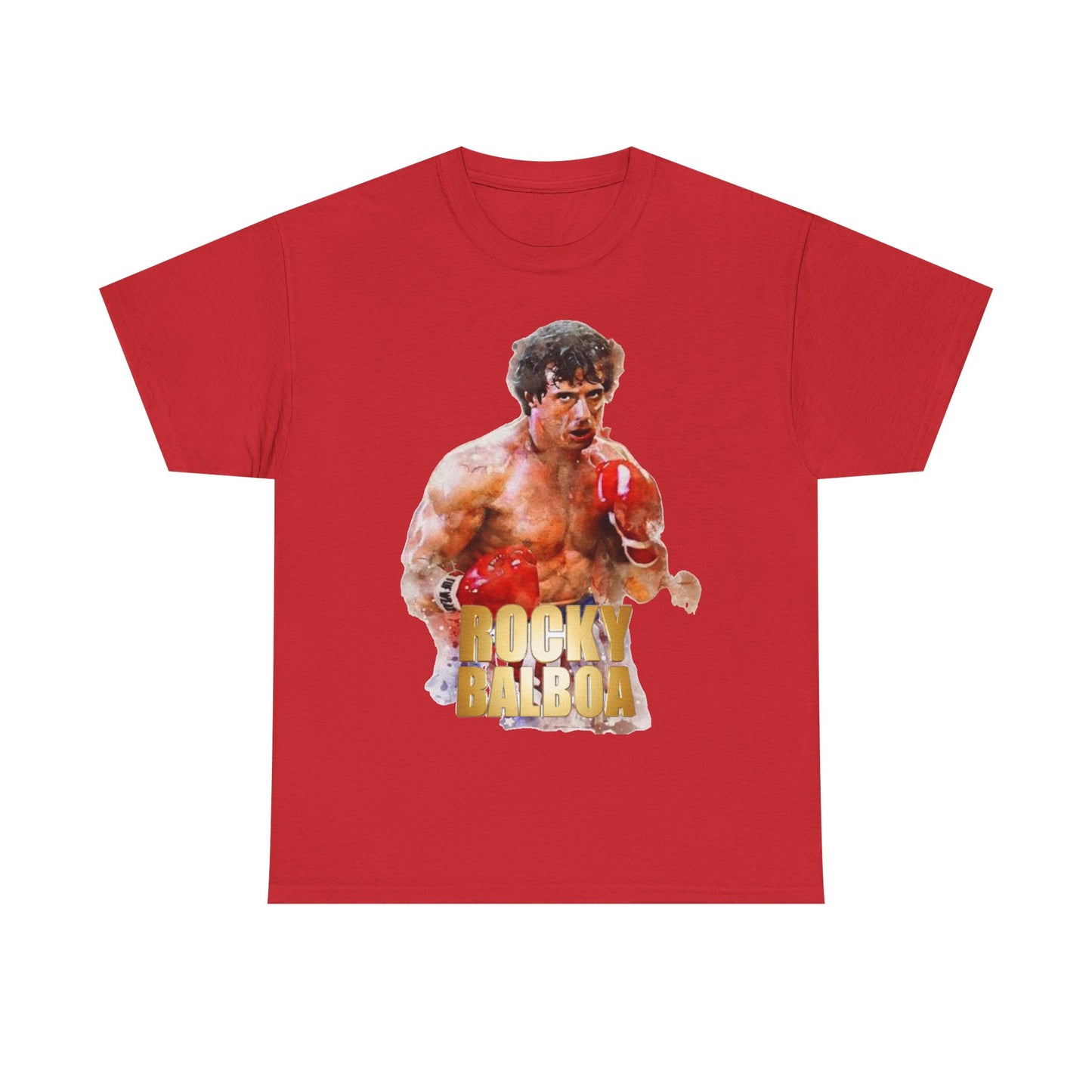 Boxing Rocky Balboa Graphic Tee – Retro Fighter Movie Shirt
