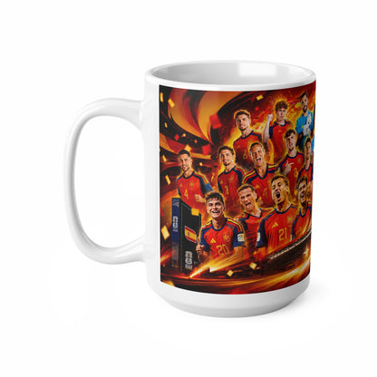 Spain World Cup Winners Team Photo Ceramic Mug – 11oz & 15oz
