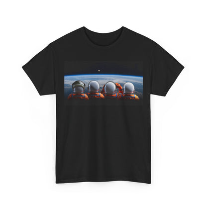 Artemis 2 Astronaut Crew Tee — Retro Spacewalk Graphic T-Shirt