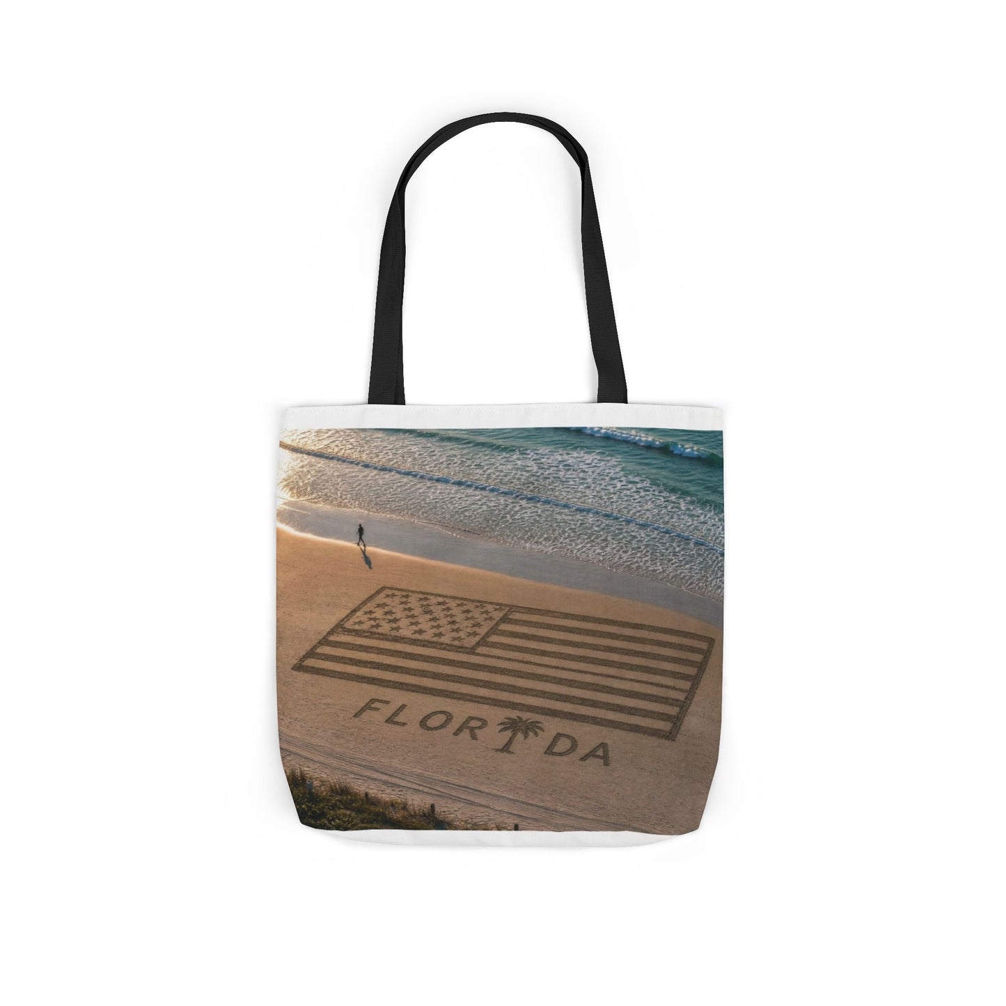 Florida Canvas Tote Bag, 5-Color Straps