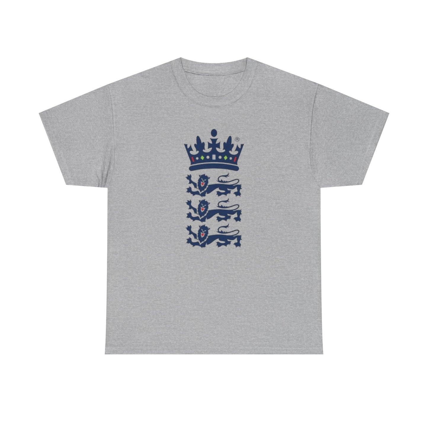 English Cricket T-Shirt — Vintage Cricket Crest Tee