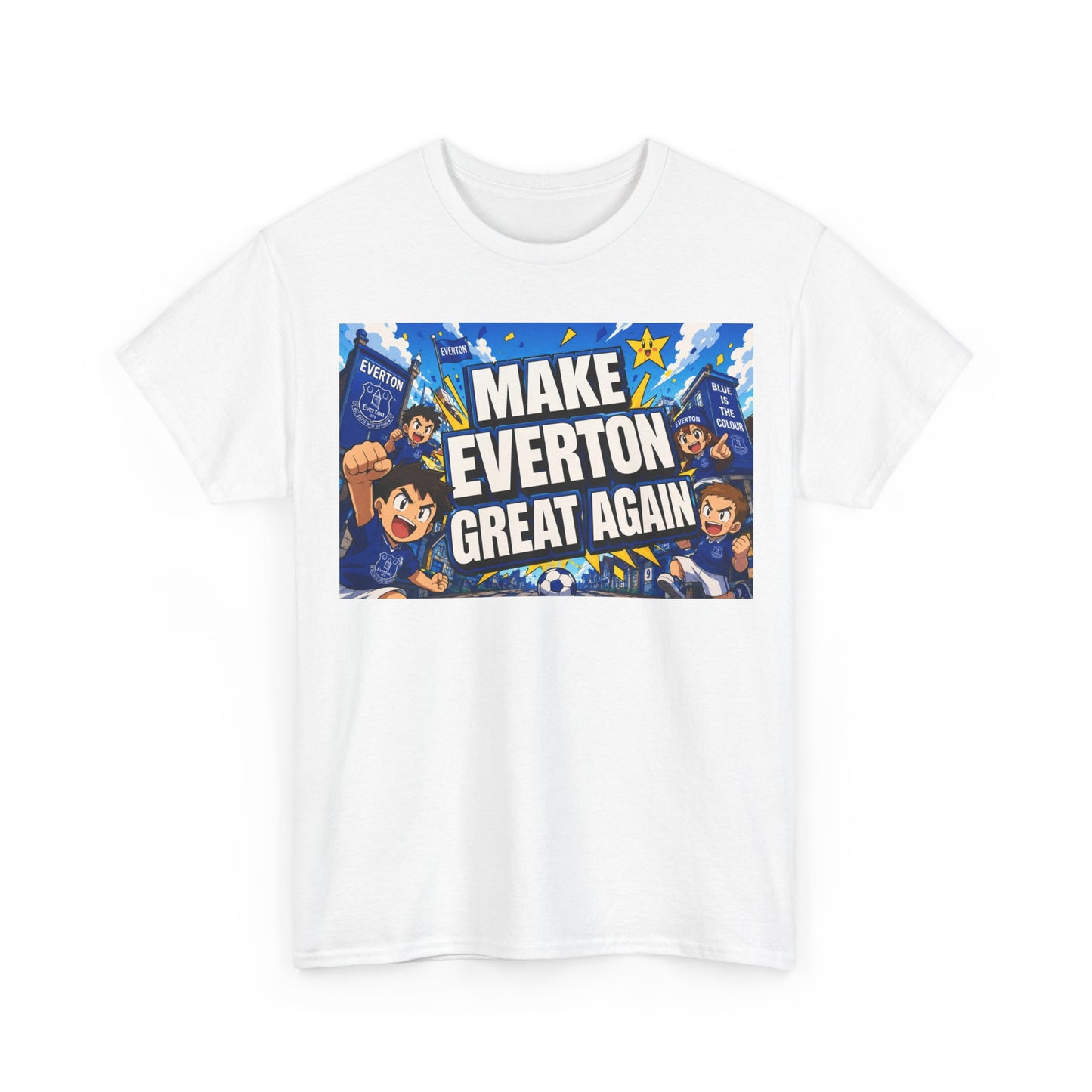 Everton Fan T-Shirt — "Make Everton Great Again" Football Supporter Tee