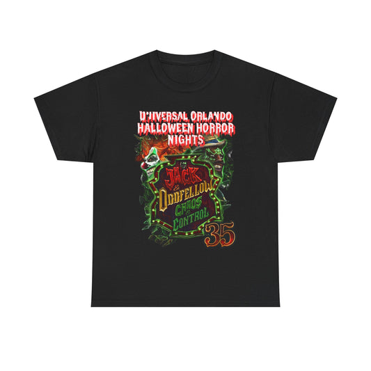 Universal Orlando Halloween Horror Nights 35 Jack Doofellolux Chaos Control T-Shirt
