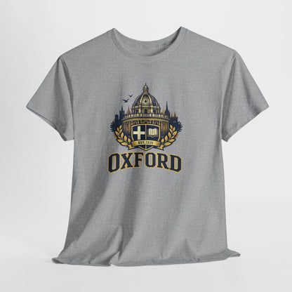 Oxford Crest T-Shirt — Vintage University Graphic Tee