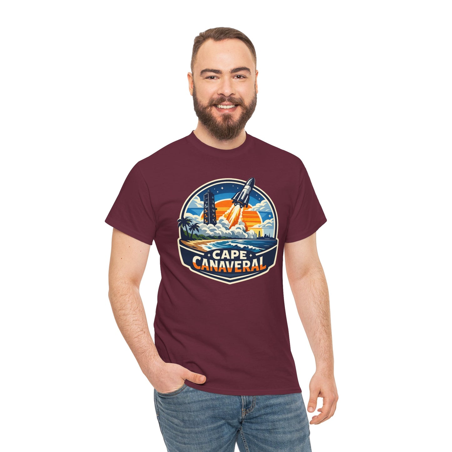 Cape Canaveral Rocket Launch T-Shirt