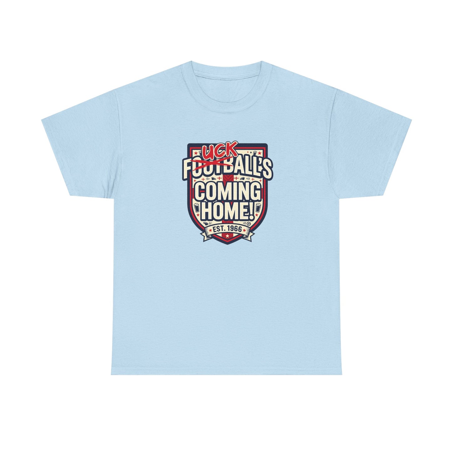Provocative 'F*ck All's Football's Coming Home' Graphic Tee