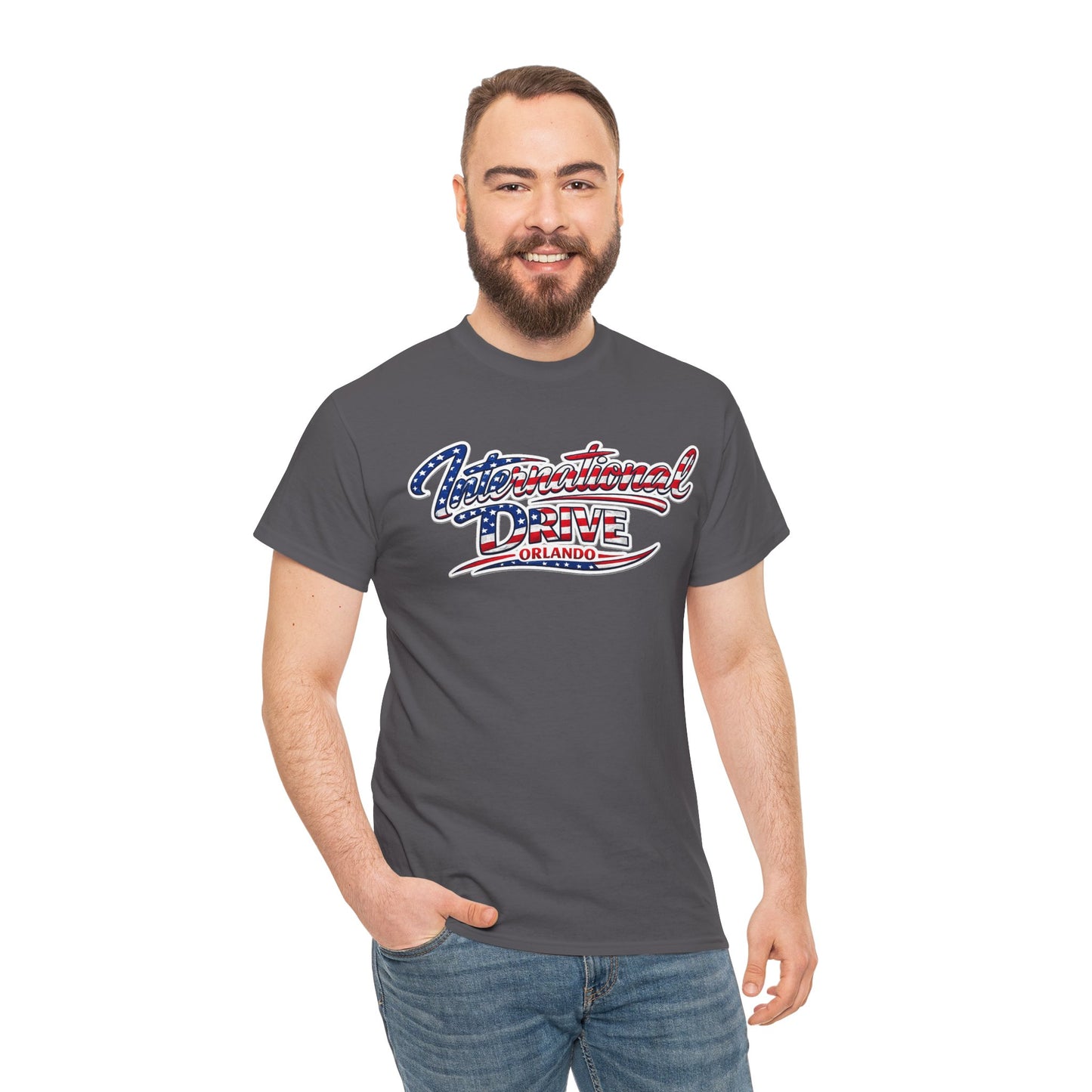 International Drive Orlando Unisex Heavy Cotton Tee