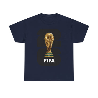 2026 FIFA World Cup Trophy T-Shirt — Soccer Fan Graphic Tee