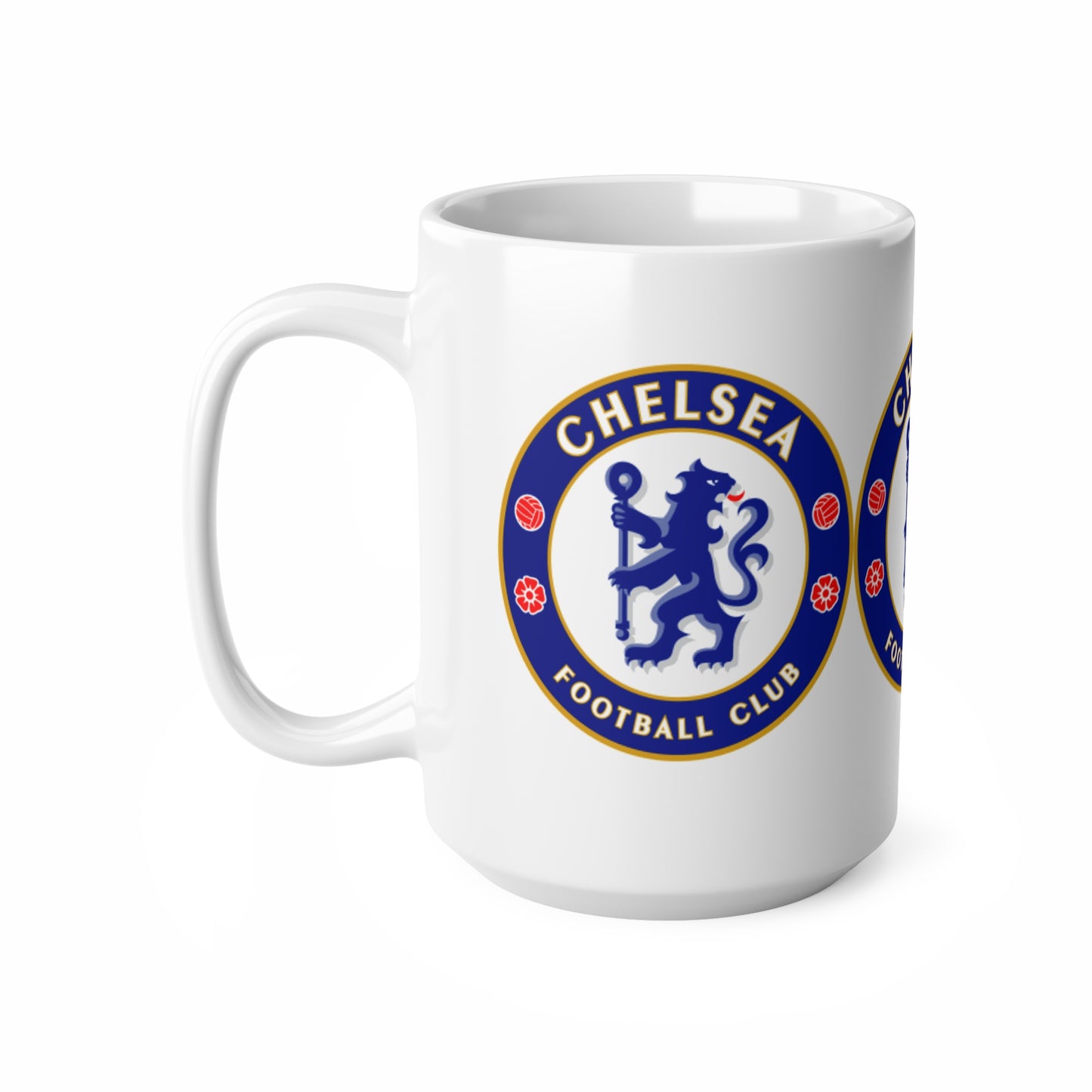 Chelsea Football Club Logo Ceramic Coffee Mug — 11oz & 15oz