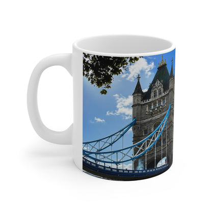London Tower Bridge Ceramic Mug — Scenic UK Travel Coffee Cup (11oz, 15oz)