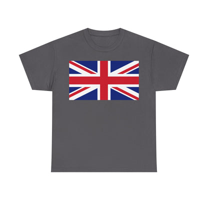 Union Jack Flag T‑Shirt — British Flag Tee for UK Pride & Travel