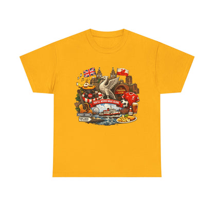 Liverpool Landmarks & You'll Never Walk Alone T-Shirt