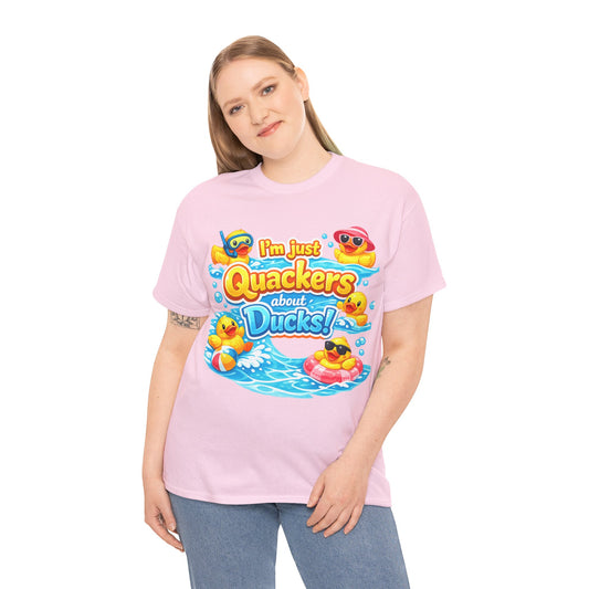 I'm Just Quackers About Ducks! Cute Rubber Duck Pool Tee