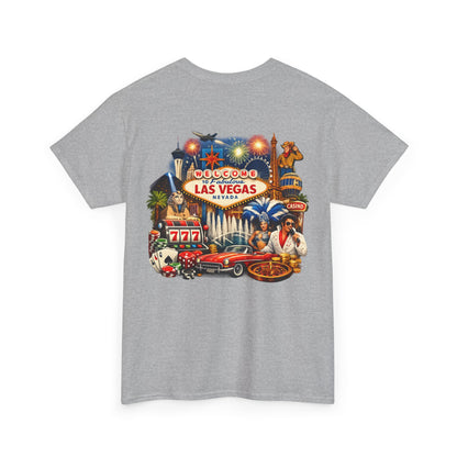 Las Vegas Vintage Collage T‑Shirt