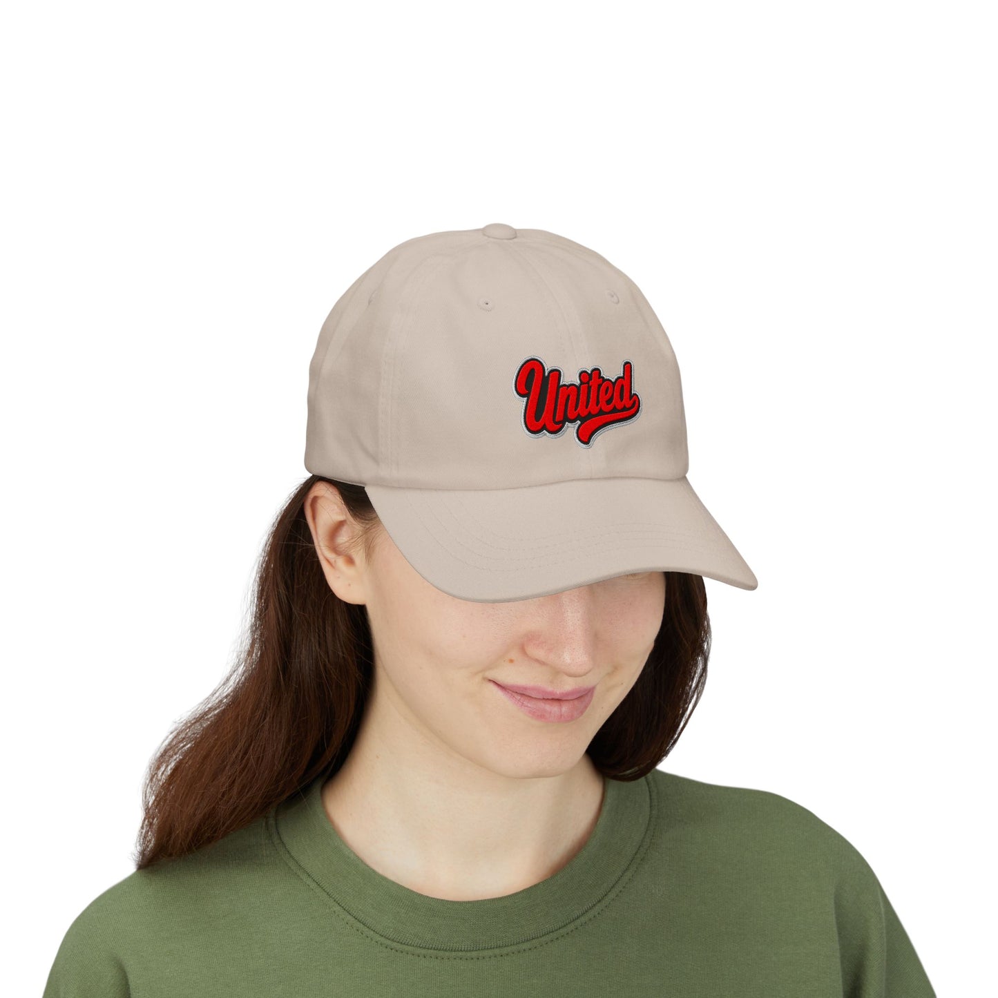 United Script Dad Cap