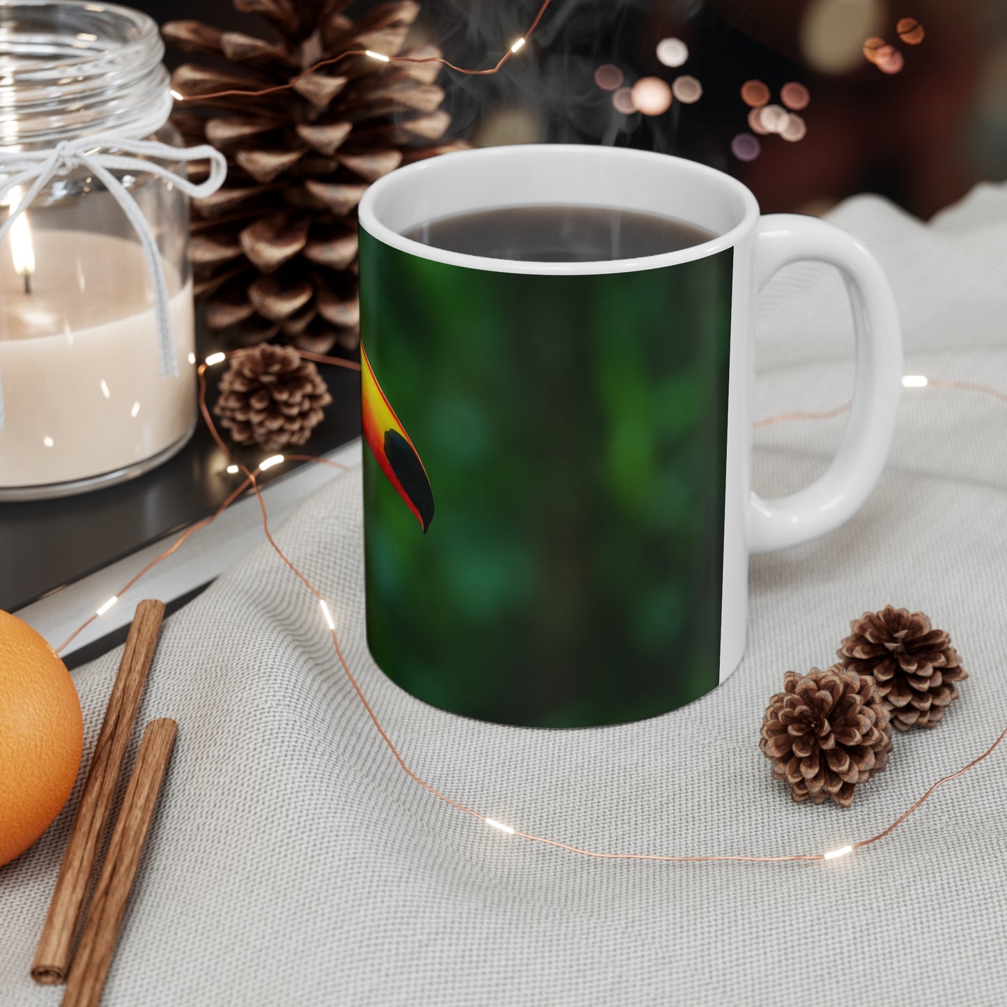 Toucan Photo Ceramic Coffee Mug – Tropical Bird 11oz & 15oz