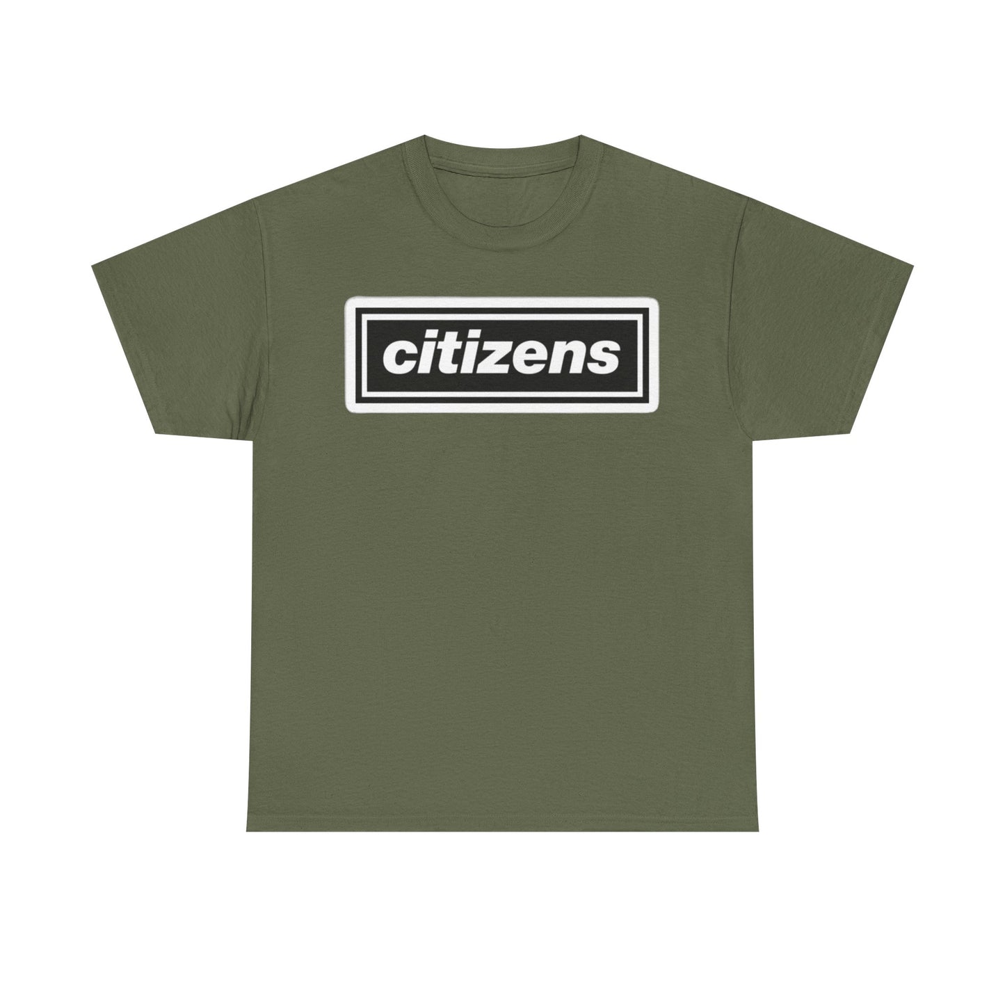 Citizens Manchester City Logo T-Shirt — Minimal Retro Box-Logo Tee