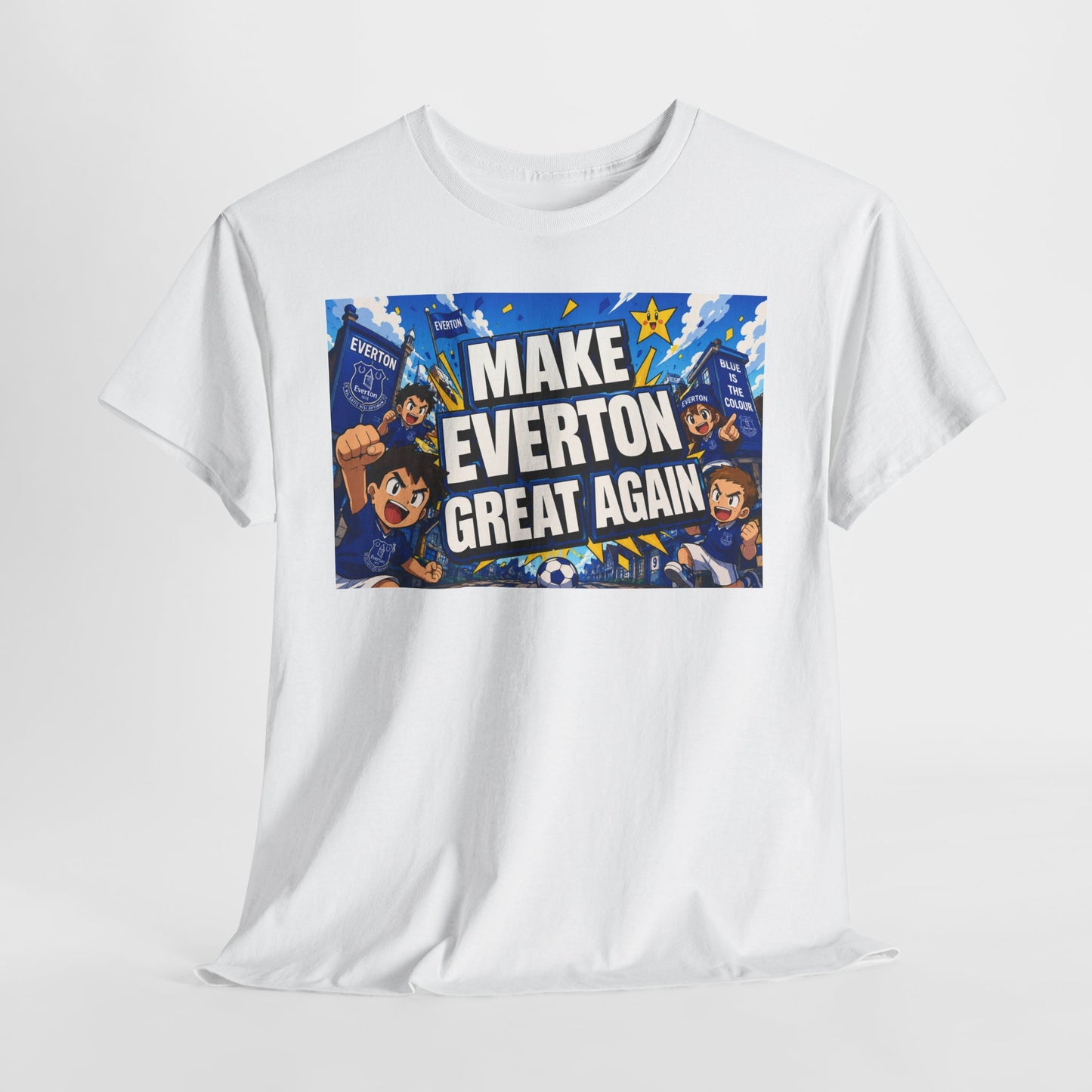 Everton Fan T-Shirt — "Make Everton Great Again" Football Supporter Tee