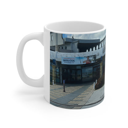 Barbados Grantley Adams International Airport Ceramic Coffee Mug – 11oz & 15oz
