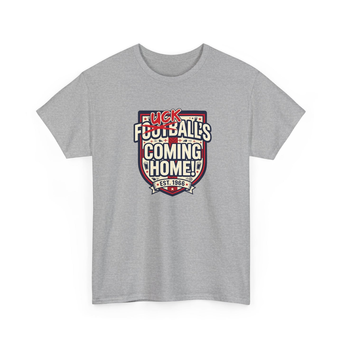 Provocative 'F*ck All's Football's Coming Home' Graphic Tee