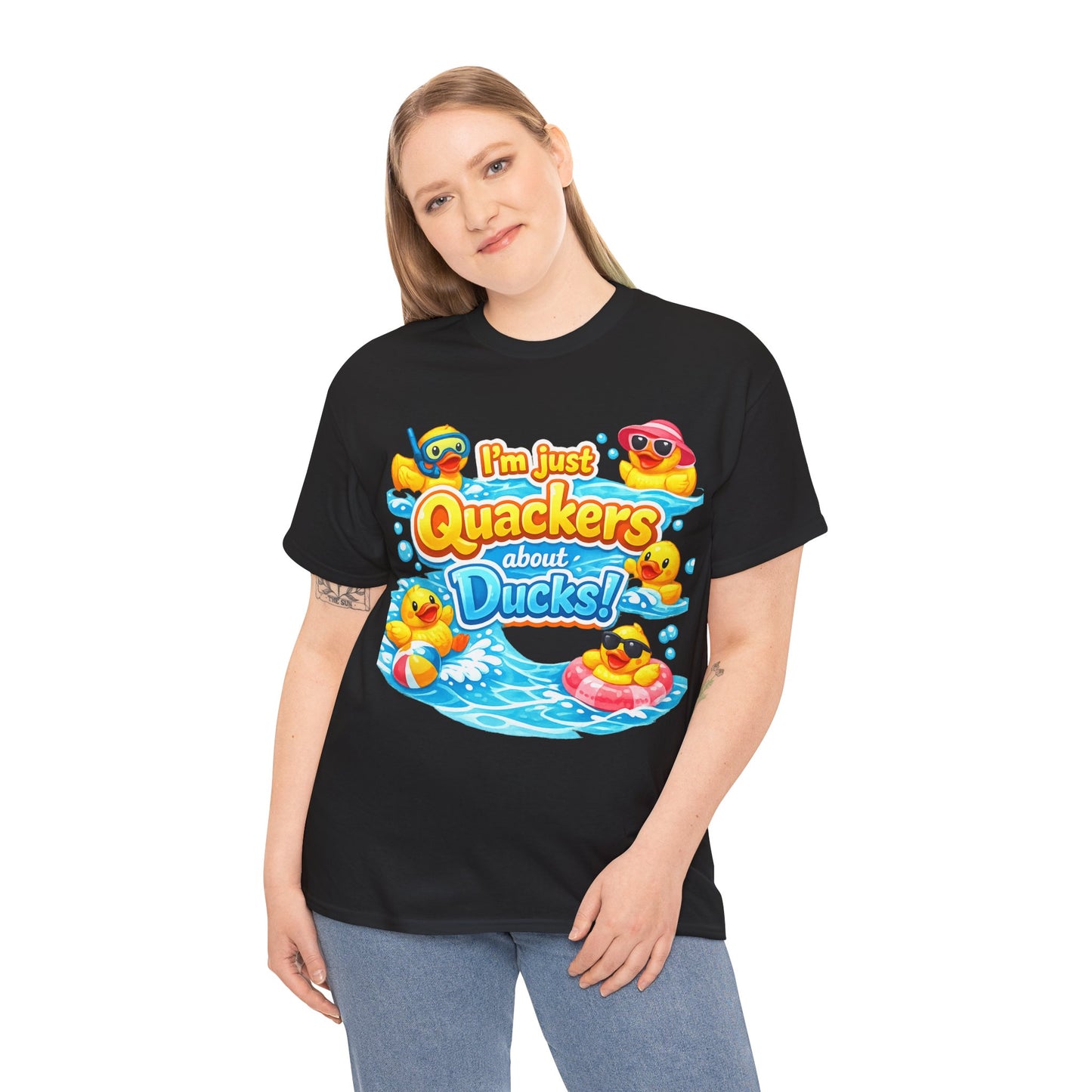 I'm Just Quackers About Ducks! Cute Rubber Duck Pool Tee