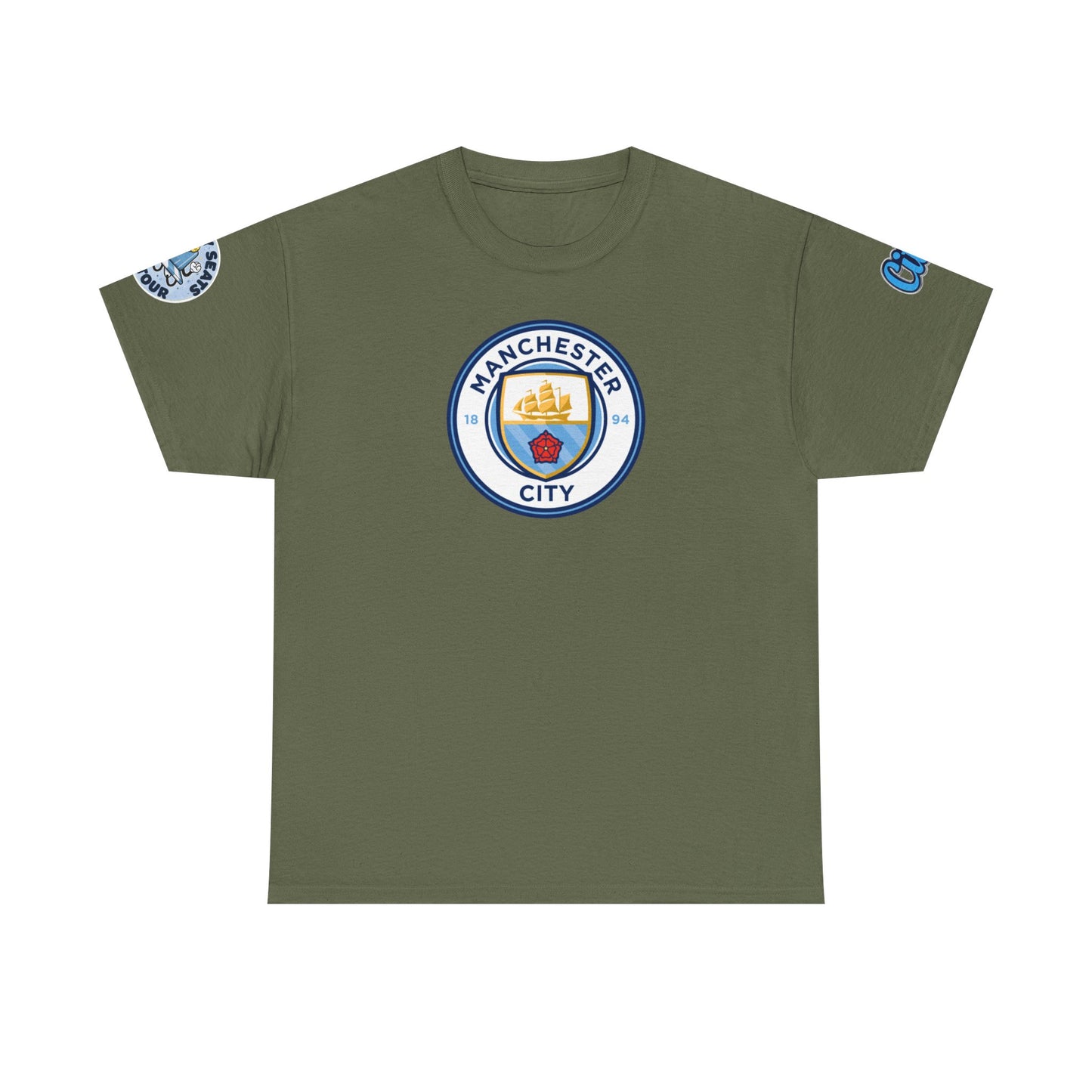 MCFC Unisex Heavy Cotton Tee