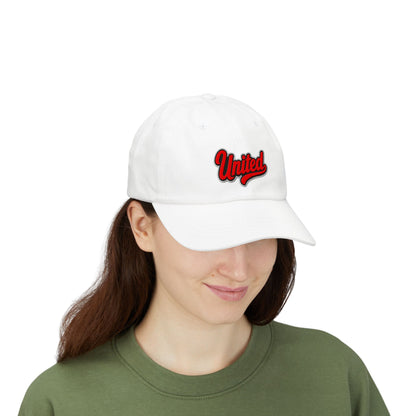 United Script Dad Cap