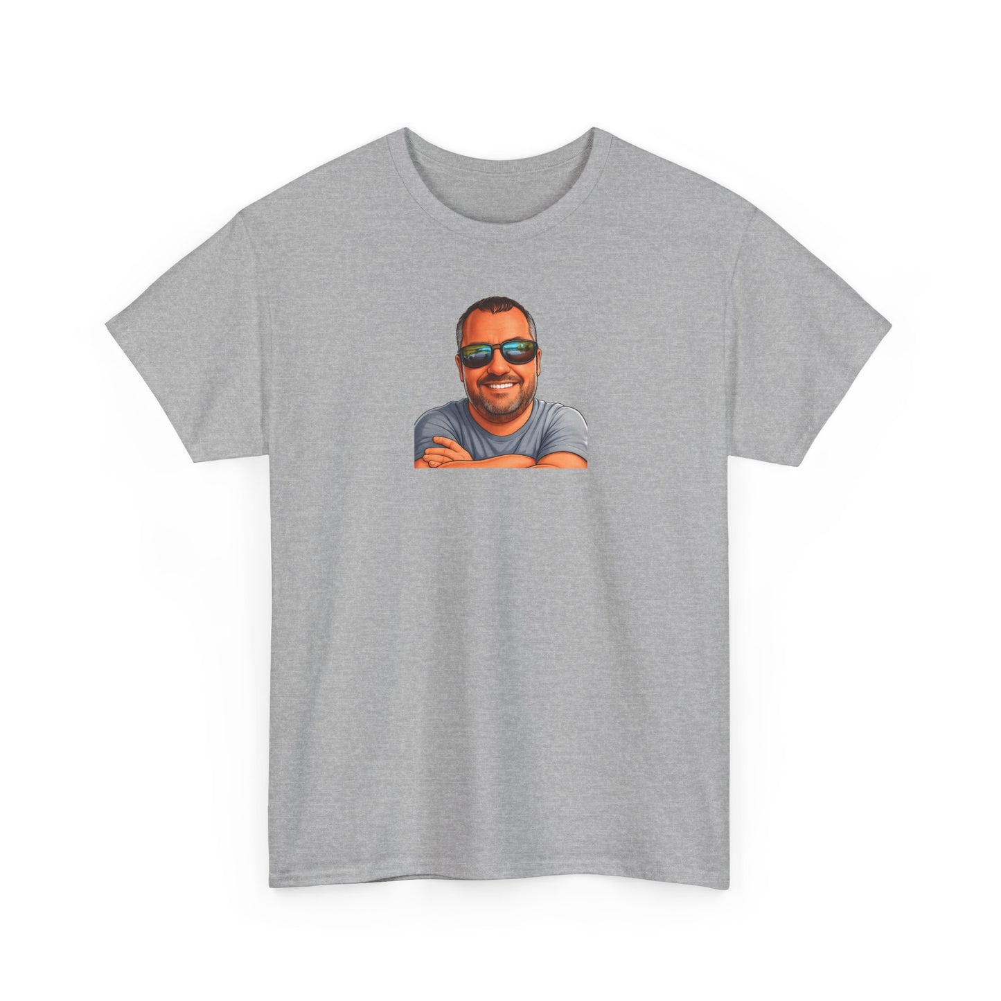 Graphic Tee — "E.T. Phoned Home" Smiling Guy Retro Design