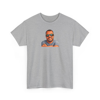 Graphic Tee — "E.T. Phoned Home" Smiling Guy Retro Design