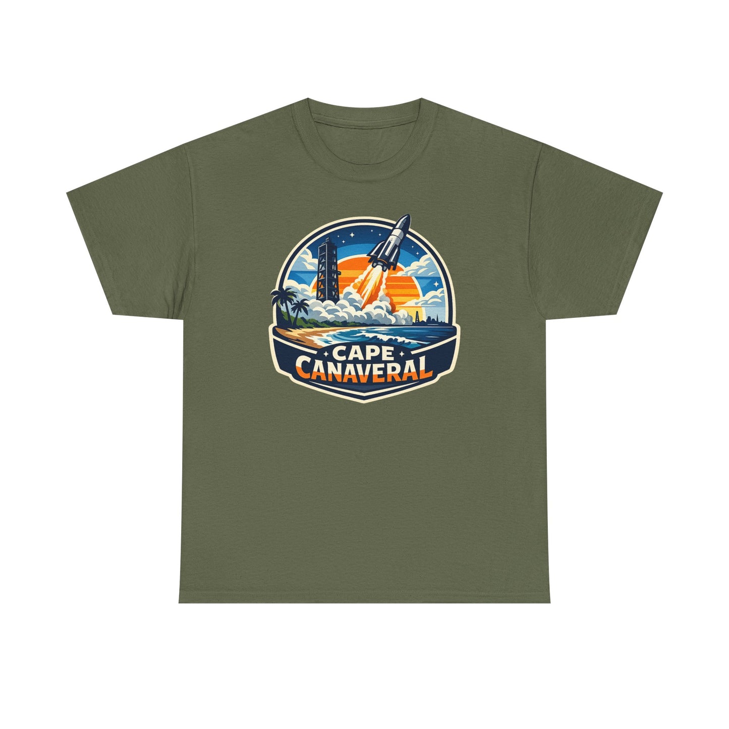 Cape Canaveral Rocket Launch T-Shirt