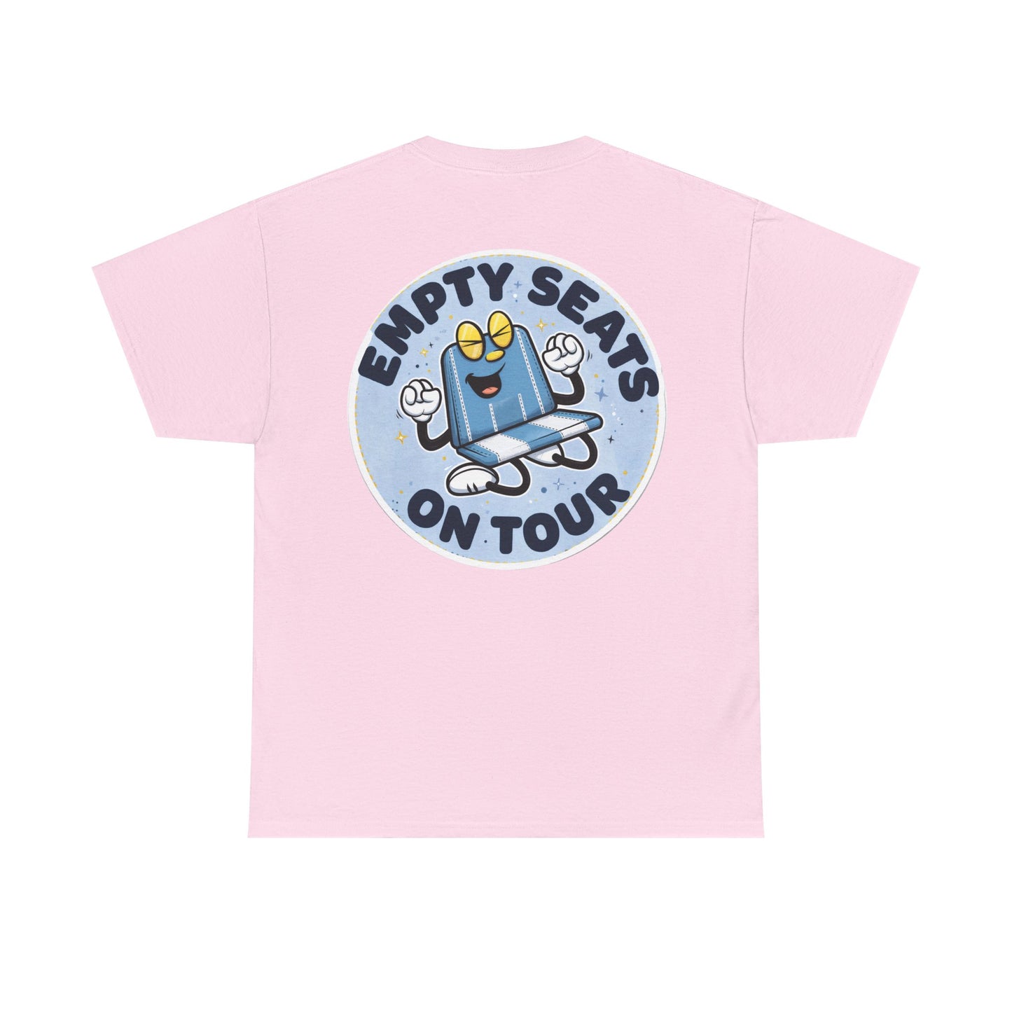 Manchester City T-Shirt — 'Empty Blue Seats On Tour' Retro Skate Graphic Tee