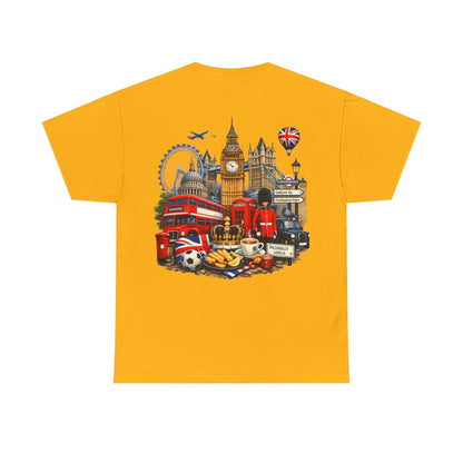 London Landmarks T‑Shirt — British Icons Collage Tee