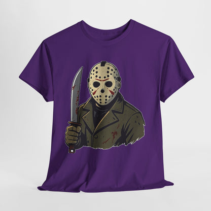 Horror Mask Killer Graphic Tee