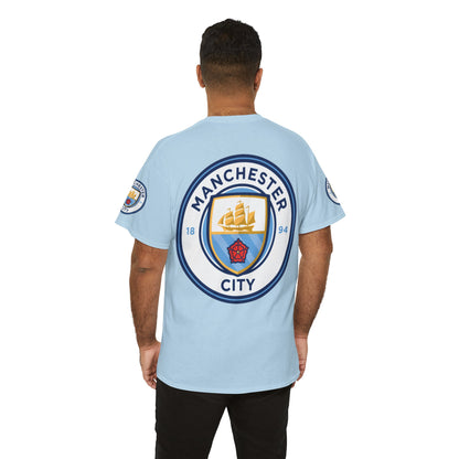 Manchester City Crest T-Shirt — Football Club Logo Tee