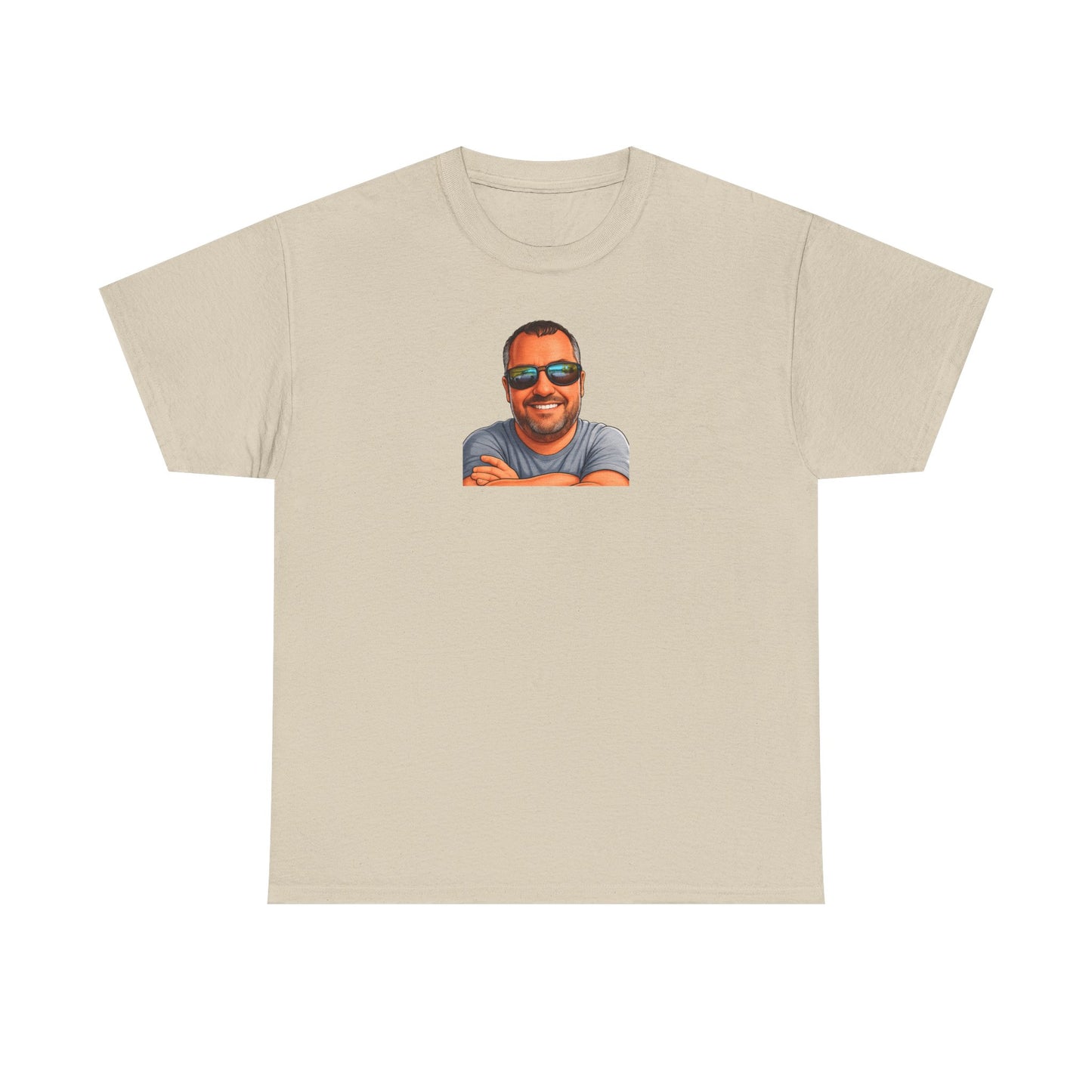 Graphic Tee — "E.T. Phoned Home" Smiling Guy Retro Design