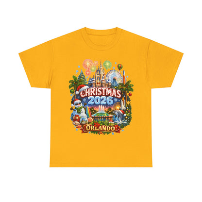 Christmas 2026 Orlando T-Shirt — Holiday Theme Park Souvenir Tee