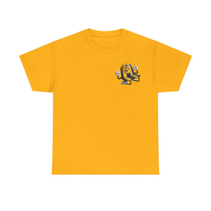 Manchester City T‑Shirt — "Empty Seats On Tour" Cartoon Seat Graphic Tee