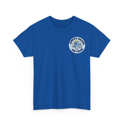Manchester City T-Shirt — 'Empty Blue Seats On Tour' Retro Skate Graphic Tee