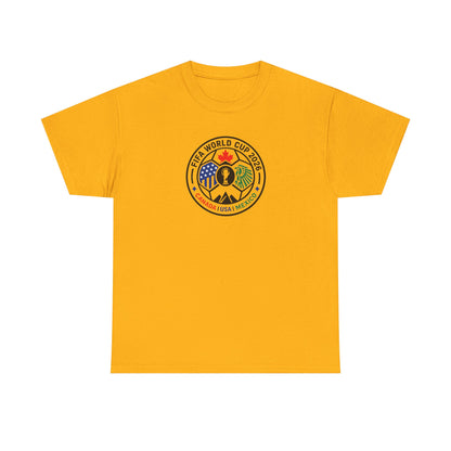 World Cup 2026 Soccer Tee — Canada USA Mexico Crest