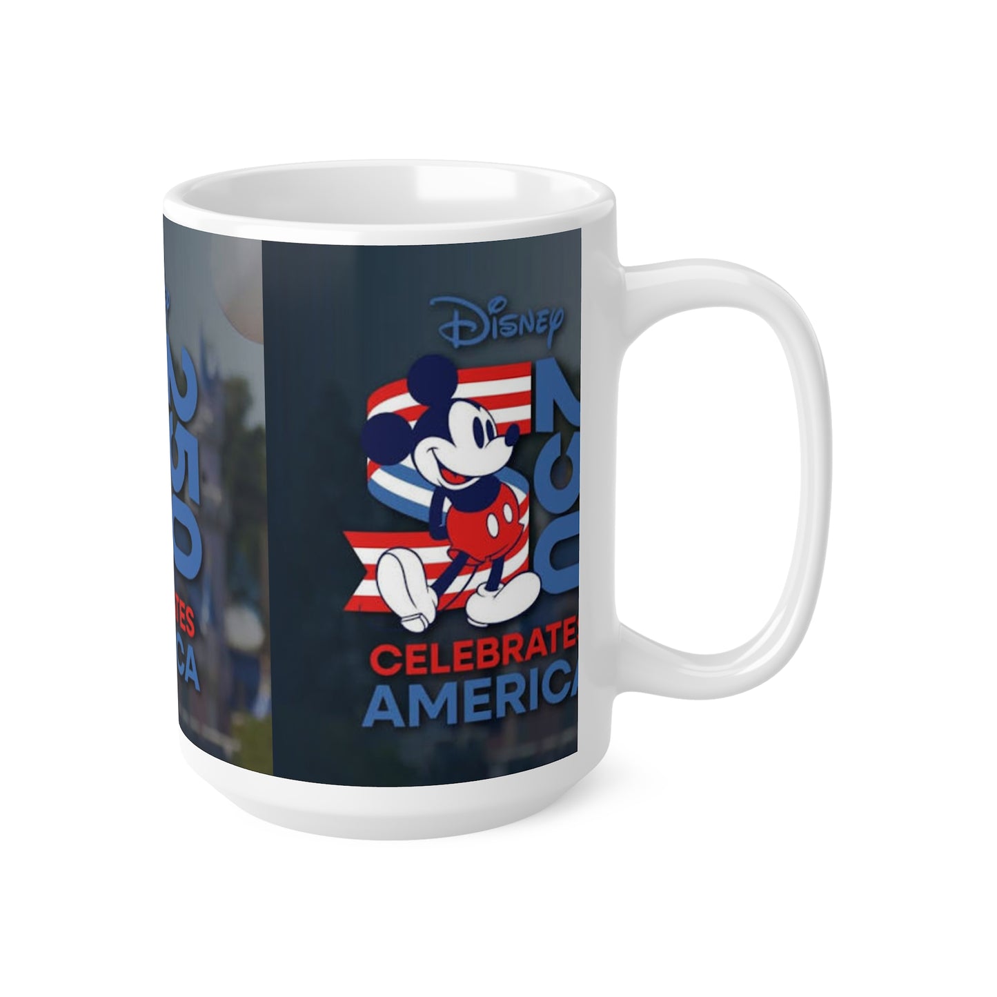 Mickey Mouse 250 Celebrates America Ceramic Mug — 11oz & 15oz