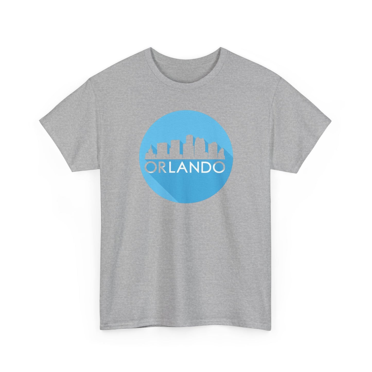 Orlando Skyline Tee — Blue Circle City Skyline T-Shirt