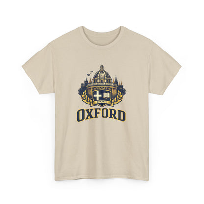 Oxford Crest T-Shirt — Vintage University Graphic Tee
