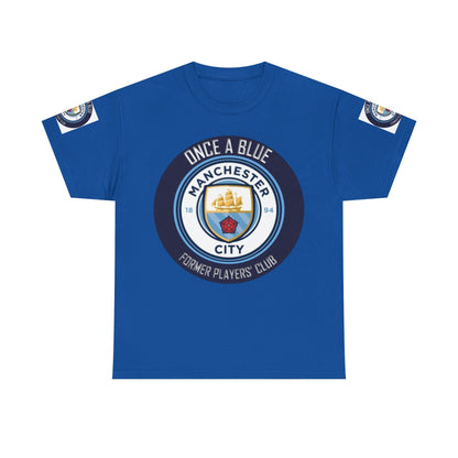 Manchester City 'Once A Blue' Tee — Former Players Club Football Shirt