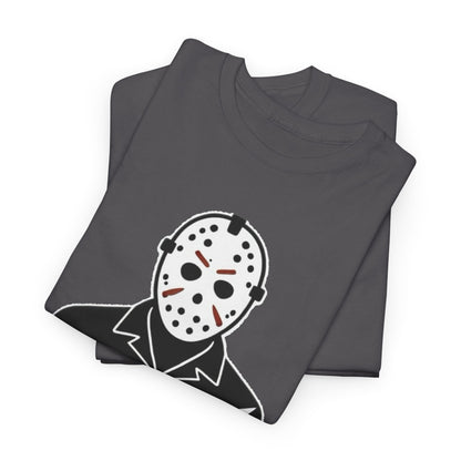 Hockey Mask Killer Tee — Retro Jason Voorhees Horror T-Shirt