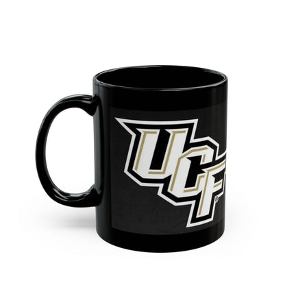 UCF Knights Black Ceramic Mug — College Logo Coffee Cup (11oz & 15oz)