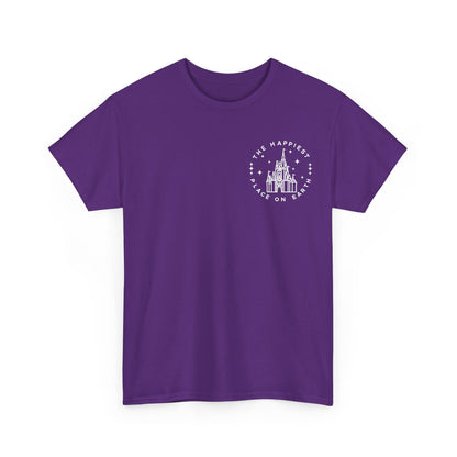 Castle Graphic Tee — "The Happiest Place on Earth" Theme Park T‑Shirt