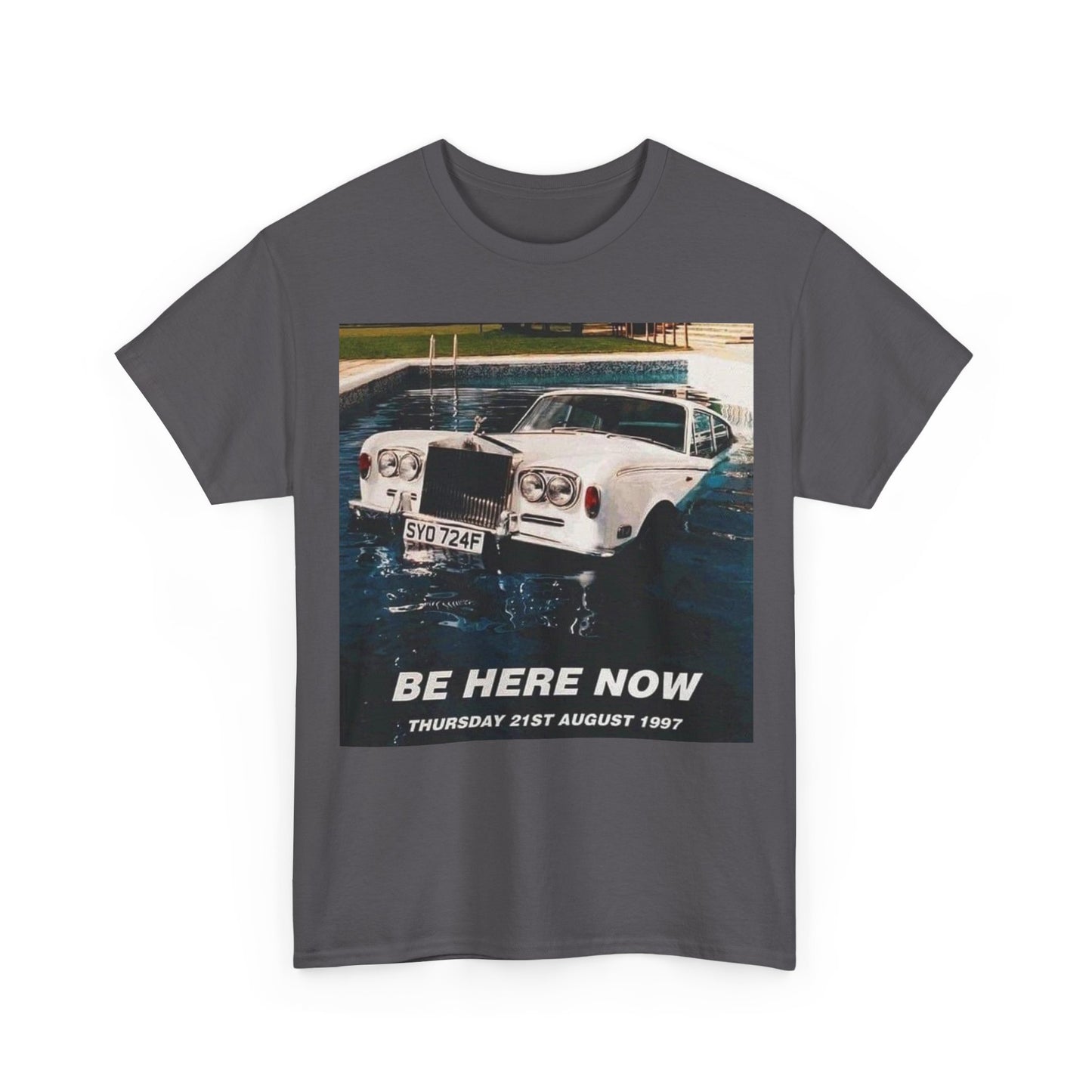 Oasis Be Here Now Vintage Graphic Tee — Retro Aesthetic T‑Shirt (Thursday 21st August 1997)