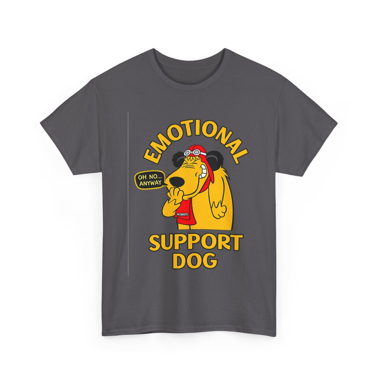 Emotional Support Dog T-Shirt — Cute Cartoon Comfort Pup Tee